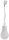 Baustellen-Leuchte A60 mit 15cm Kabel - 12W, 1130lm, 4000K neutralwei&szlig;
