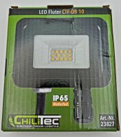 LED-Fluter "CTF-OB 10" - IP65, 10W, 956lm, 4000K neutralwei&szlig;