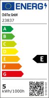 LED Strahler GU10 "Glas 5W" warmwei&szlig; -...