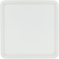 LED Deckenleuchte "Santano 24 Qw" - 23x23cm, 24W, 2088lm, 2900K warmwei&szlig;