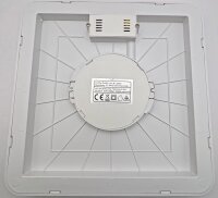 LED Deckenleuchte "Santano 24 Qw" - 23x23cm, 24W, 2088lm, 2900K warmwei&szlig;