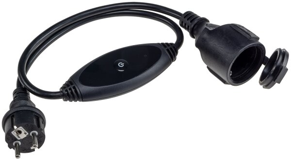 Funk-Steckdose f&uuml;r "Pilota Casa" IP44 - Zwischenstecker 230V, 1000Watt