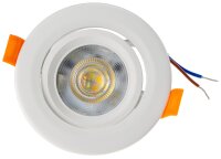 LED-Einbauleuchte "Flat-36 CCT" - 5W, 3000/4000/6500K, schwenkbar