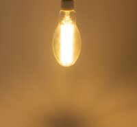 LED Filament-Lampe E27 30W "FHE-30" - 4575lm, 2700K, warmwei&szlig;, &Oslash;xH 9x24cm