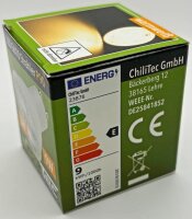 LED Strahler GU10 "P90" - 3061k, 840lm, 230V/9W, 38&deg;, warmwei&szlig;