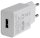 Stecker-Netzteil mit USB "CTN-0510" - Ein 110-240V~, Aus 5V=, 1A, 5W, wei&szlig;