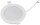 LED Licht-Panel "CKP-08 CCT" - 230V, 8W, 3000/4000/6200K, &Oslash; 118mm