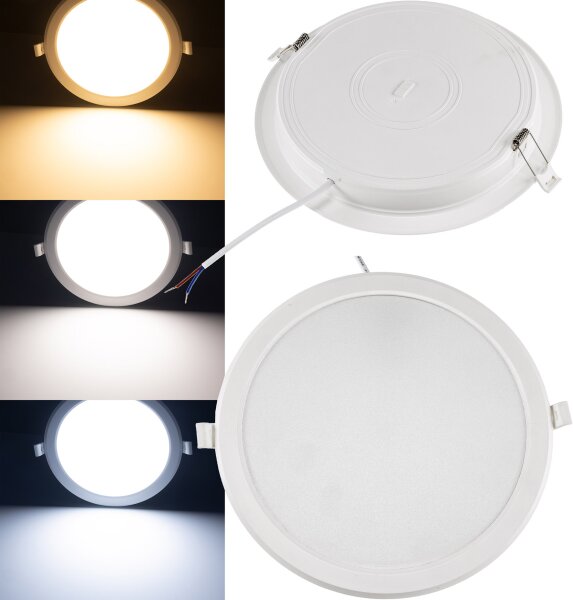 LED Licht-Panel "CKP-22 CCT" - 230V, 22W, 3000/4000/6200K, &Oslash; 223mm