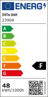 LED-Stripe "CLS-COB V2" 5m, neutralwei&szlig; - 12V, 48W,  4791 Lumen