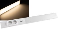 LED Unterbauleuchte "Arusha", wei&szlig; - USB...