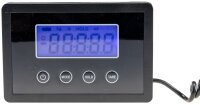 Paketwaage / Versandwaage "CT PW-50" - 0,1-50kg, &plusmn;10g, 30x25cm Edelstahl-Platte