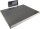 Paketwaage / Versandwaage "CT PW-100rf" - 0,1-100kg, &plusmn;10g,38x30cm Edelstahl Platte