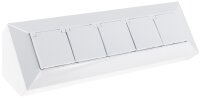 5-fach Steckdosenblock, wei&szlig; - 250V~/ 16A,...