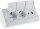 2-fach Steckdosenblock, USB-A+C, wei&szlig; - 250V~/ 16A, USB 3,1A, PD, mit Klappen