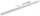 LED Unterbauleuchte "Delgada 600 CCT" - 230V, 60cm, IR-Sensor, 3000k - 6500k