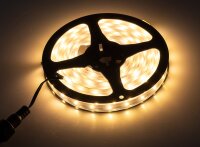 LED Solar LED-Stripe 3m, warmwei&szlig; 3000K - IP44, D&auml;mmerungssensor