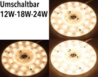 LED Umr&uuml;stmodul "UM1224cct" f&uuml;r Leuchten - &Oslash; 17cm, 12-18-24W, Magnethalter