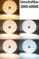LED Umr&uuml;stmodul "UM36cct" f&uuml;r Leuchten - &Oslash; 23cm, 36W, Magnethalter
