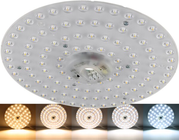 LED Umr&uuml;stmodul "UM48cct" f&uuml;r Leuchten - &Oslash; 30cm, 48W, Magnethalter