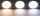 LED Deckenleuchte "Santano FR-22 CCT" - IP54, &Oslash; 22,5cm, 12W,  CCT 3000-6000K