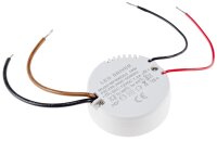 LED-Trafo "CT-18E", 0,5-18W, rund - 55mm &Oslash;, 230V auf 12V= Konstantspannung