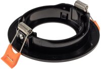 Decken-Einbaustrahler "CT-K86" schwarz - schwenkbar, &Oslash;86mm, f&uuml;r 50mm Lampen