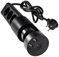 3-fach Tischsteckdose "CT-KS 3" - USB-A + C,...