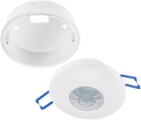 Decken-Einbau-Bewegungsmelder 360&deg; - PIR, LED...
