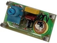 Schnurdimmer f&uuml;r LEDs, 3-150Watt - 230V, Drehregler mit Ein & Aus, schwarz
