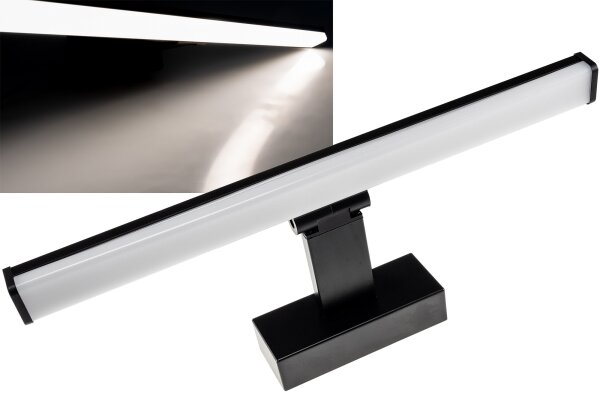 LED Spiegelleuchte IP44 "Banho 400s" - 230V, 6,2W, 554lm, 40cm, Neutralwei&szlig;
