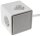 Steckdosen-W&uuml;rfel mit USB-Ladebuchsen - USB-A /USB-C,3-fach, 1,5m Kabel, wei&szlig;