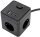 Steckdosen-W&uuml;rfel mit USB-Ladebuchsen - USB-A /USB-C,3-fach, 1,5m Kabel, schwarz