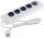 4-fach Steckdosenleiste mit Schalter - USB-A / C, Einzelschaltung, 1,5m Kabel