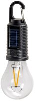 Solar LED Gl&uuml;hlampe mit Akku "CT-KL3" -...