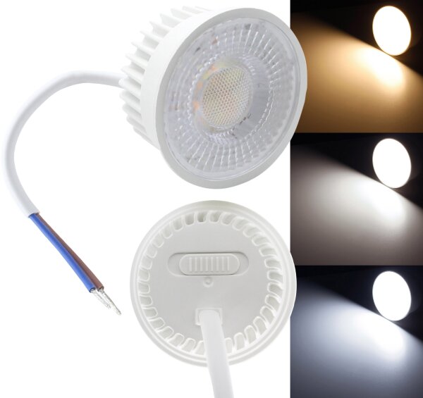 LED Modul "Piatto CCT 5" 60&deg; - 230V, 5W, 3000K/4000K/6500K