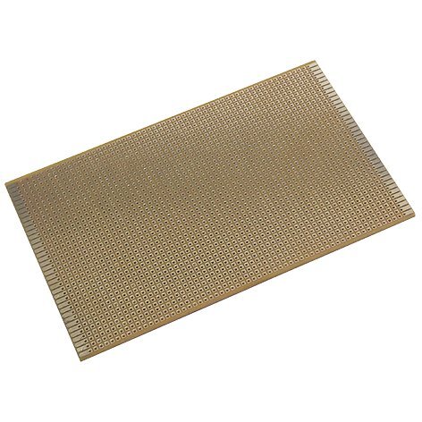 Experimentierplatine KEMO, 2,54er-Punktraster, 100x160 mm