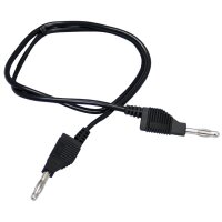 Messleitung McPower, 150cm, schwarz, 1mm&sup2;, PVC, 2x...