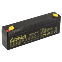 Bleiakku KUNG LONG WP2,2-12 12V/2,2Ah, VdS, 178x34x60mm,...