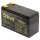 Bleiakku KUNG LONG WP7,2-12 12V/7,2Ah, VdS, 151x65x102mm, 2,67kg