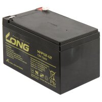 Bleiakku KUNG LONG WP12-12 12V/12 Ah, VdS, 151x99x100 mm,...
