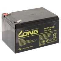 Bleiakku KUNG LONG WP12-12 12V/12 Ah, VdS, 151x99x100 mm,...