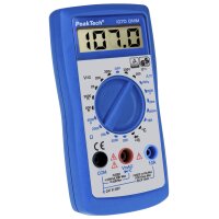 Digitalmultimeter PeakTech P1070, 2000 Counts, 300 V...