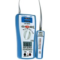 Digitalmultimeter PeakTech P3365, mit LAN- Tester, 2000...