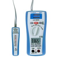 Digitalmultimeter PeakTech P3365, mit LAN- Tester, 2000...