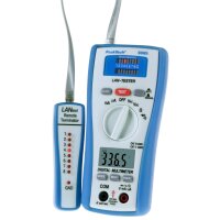 Digitalmultimeter PeakTech P3365, mit LAN- Tester, 2000 Counts, 600V AC/DC, 200mA AC/DC