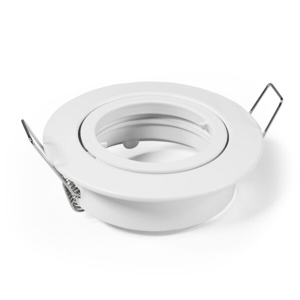 Einbaurahmen McShine DL-828w rund, &Oslash;82mm, schwenkbar, Bajonettverschluss