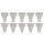 LED-Strahler McShine PV-50-10 GU10, 5W, 400lm, 110&deg;, 3000K,warmwei&szlig;, 10er-Pack