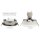 LED-Modul McShine, 5W, 400lm, 230V, 50x23mm, warmwei&szlig;, 3000K, 10er-Pack