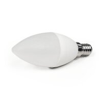 LED Kerzenlampe McShine, E14, 6W, 480lm, 160&deg;, 4000K,...