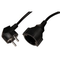 Netzkabel Schutzkontakt-Verl&auml;ngerung McPower, 5m,...